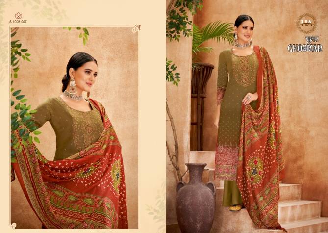 Harshit Ghoomar New Printed Jam Cotton Regular Casual Wear Dress Material Collection